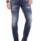 CD459 Herren Slim-Fit-Jeans Casual-Style