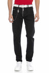 CD675 Herren Straight Fit-Jeans in stylischem Look