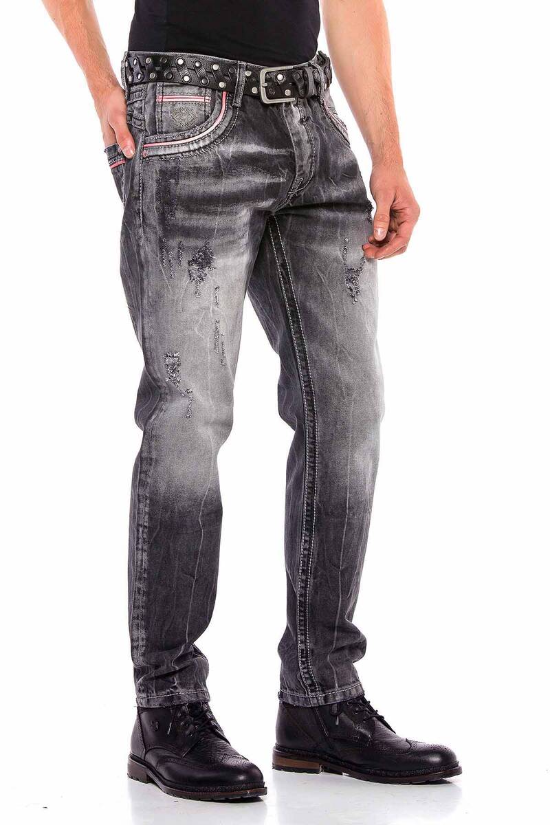 CD545 Men's Jeans with ripped Pocketdetails