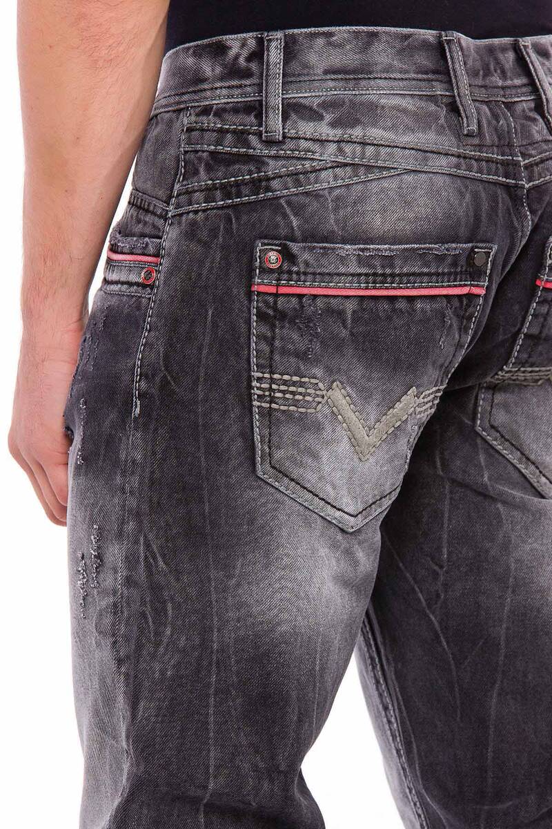 CD545 Men's Jeans with ripped Pocketdetails