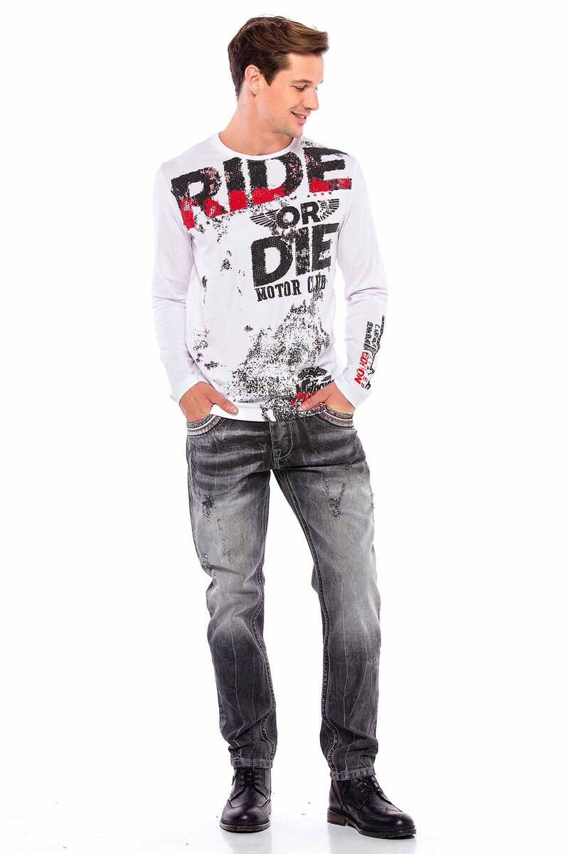 CD545 Men's Jeans with ripped Pocketdetails