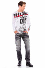 CD545 Men's Jeans with ripped Pocketdetails