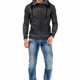 CD434 Men Slim-Fit-Jeans with button pockets in regular fit