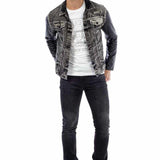 CD426 jeans confortables pour hommes avec détails de rivets