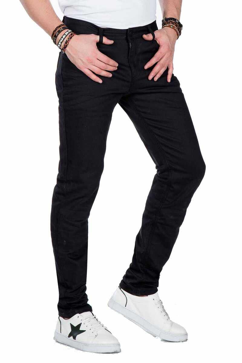Los jeans cómodos de los hombres CD410 con un comodidad óptima en un ajuste recto