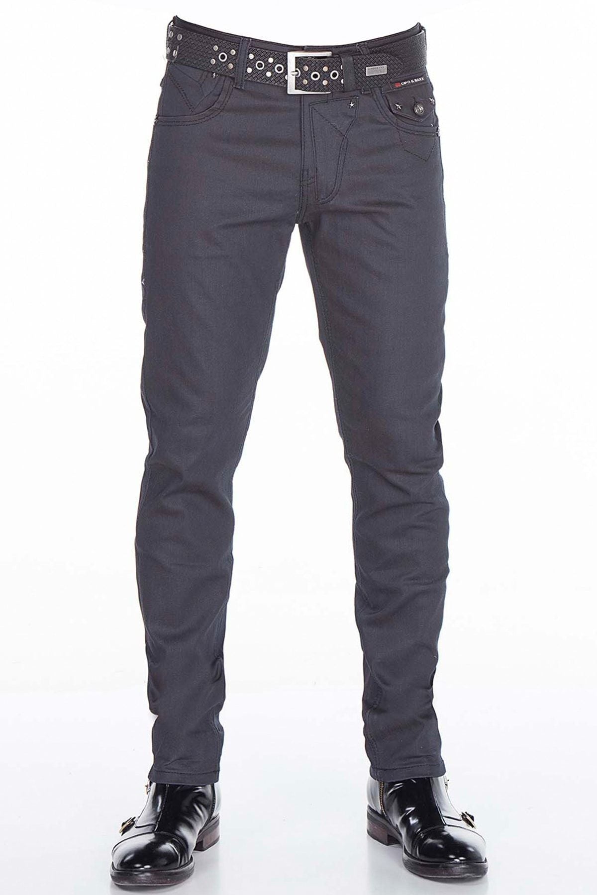 CD398 Jeans cómodos para hombres en un aspecto moderno