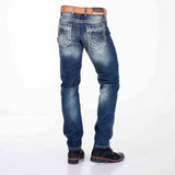 CD329 jeans confortables pour hommes avec un super lavage