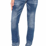 WD364 Women Comfortable Jeans with a trendy bootcut