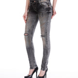 WD205 jeansy damskie