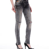 WD205 jeansy damskie