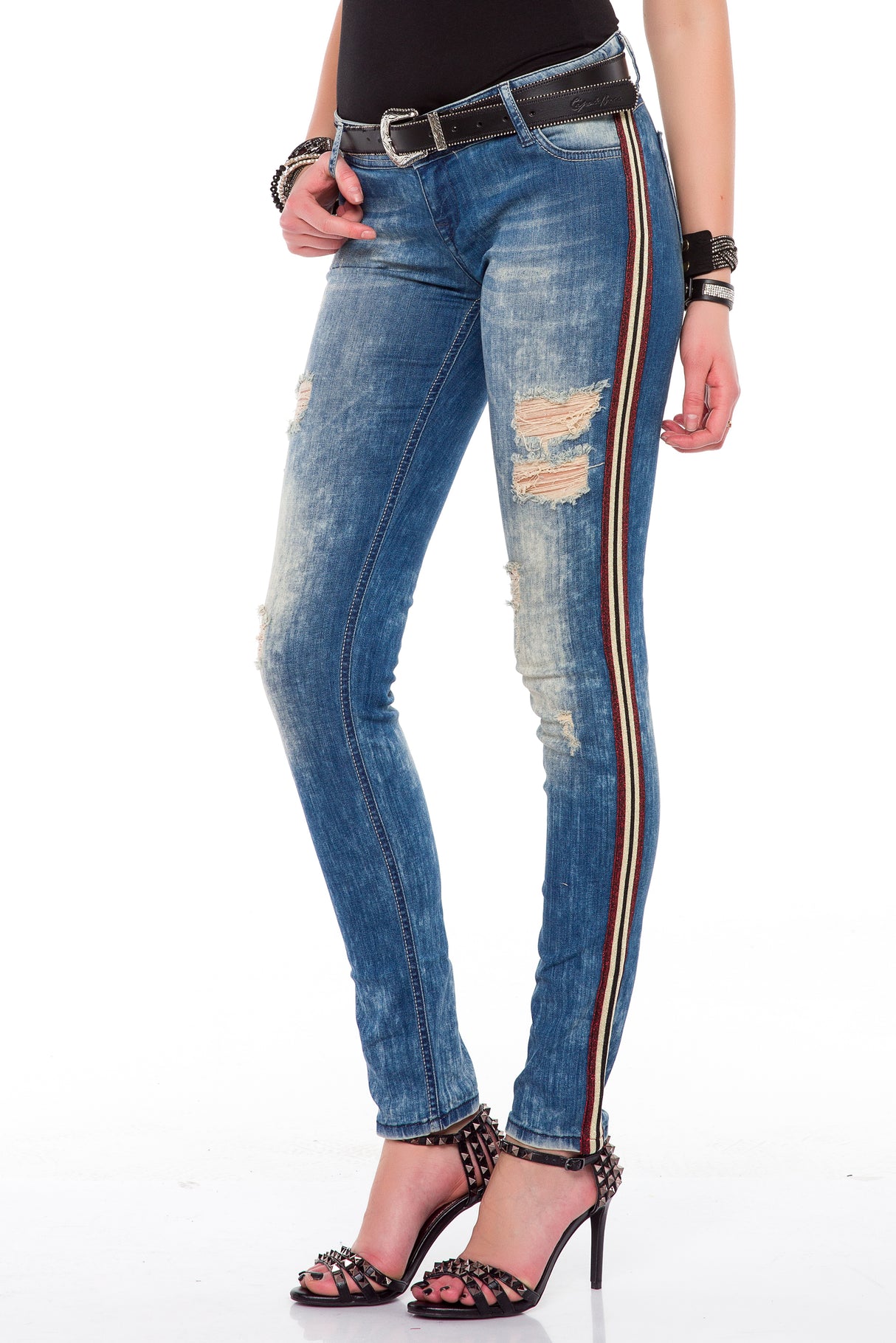 PANTALONES VAQUEROS PARA MUJER WD369
