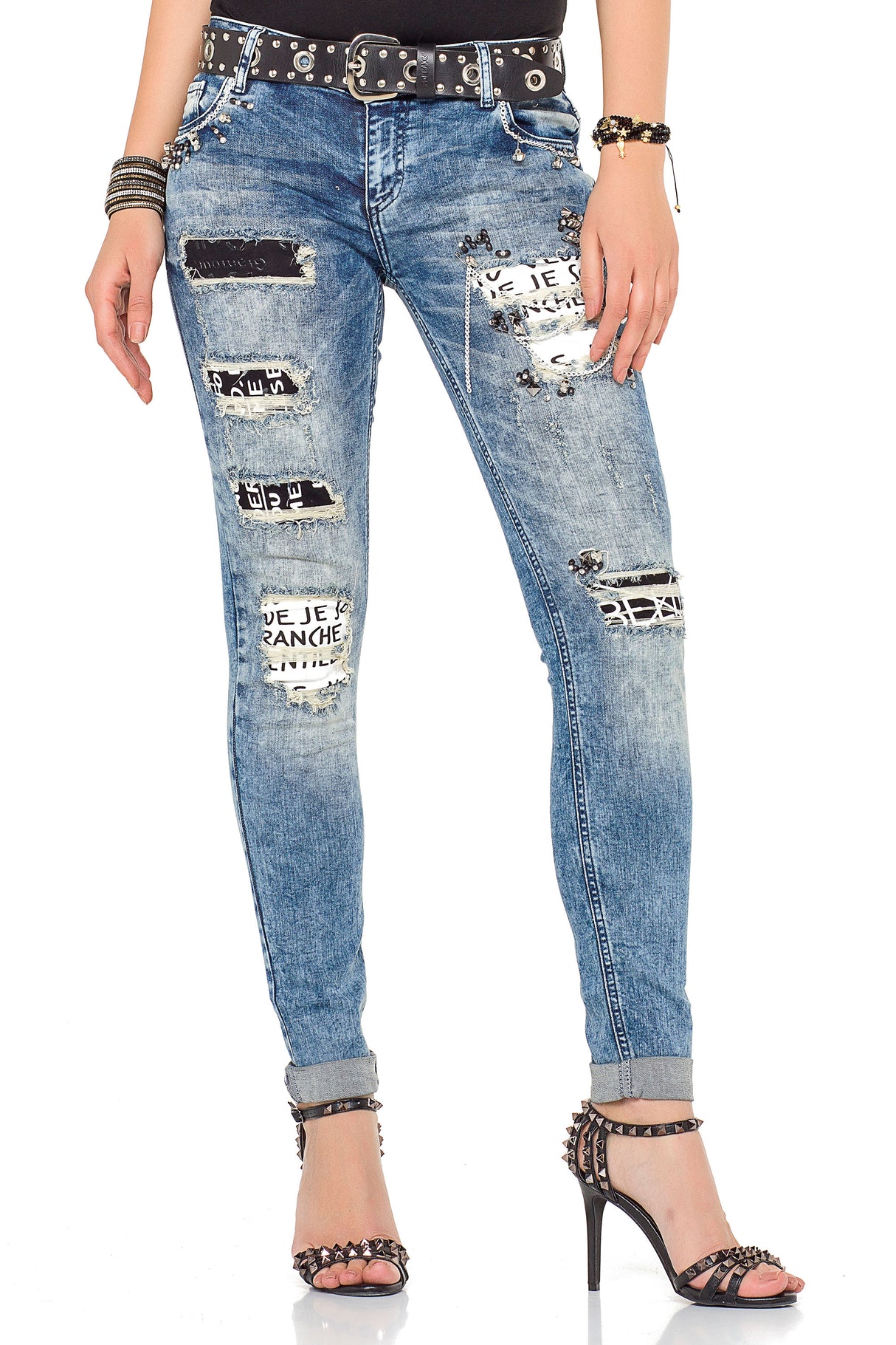 PANTALONES VAQUEROS PARA MUJER WD339