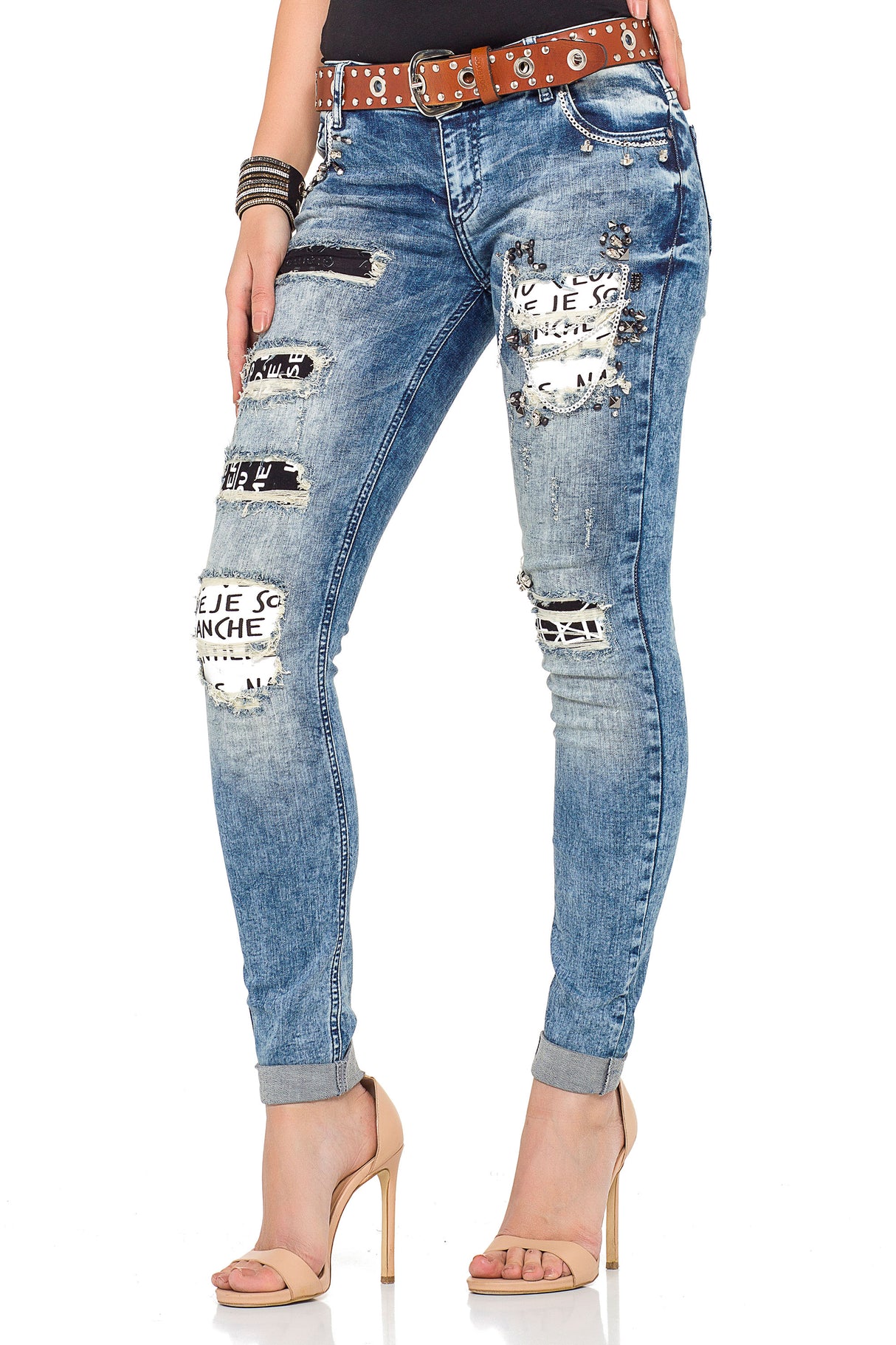 PANTALONES VAQUEROS PARA MUJER WD339