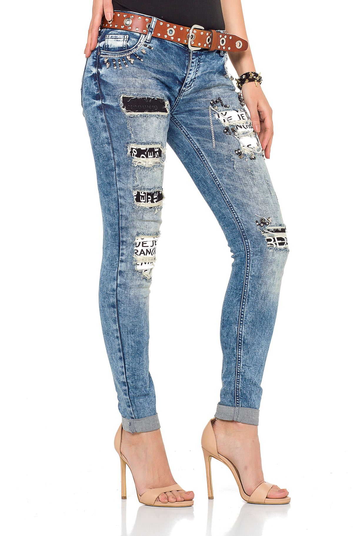 PANTALONES VAQUEROS PARA MUJER WD339