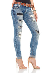 PANTALONES VAQUEROS PARA MUJER WD339
