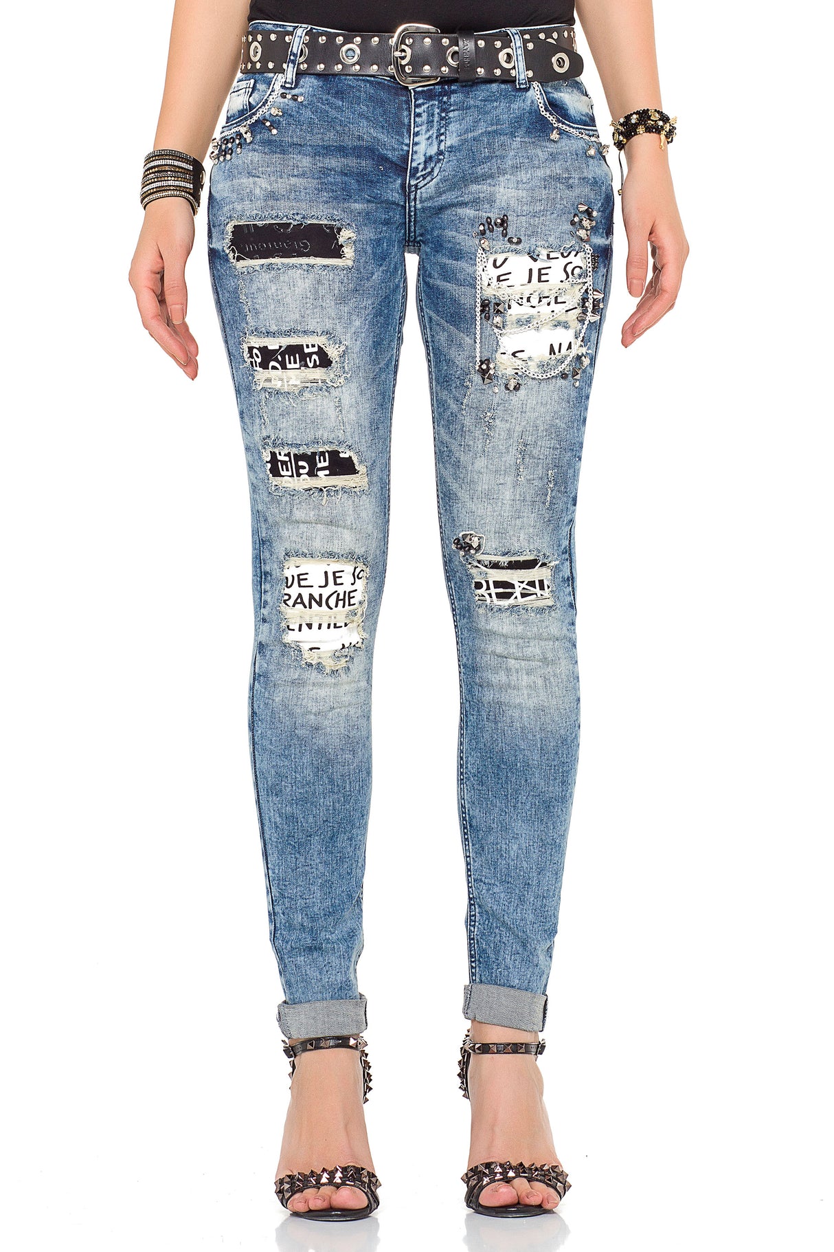 PANTALONES VAQUEROS PARA MUJER WD339