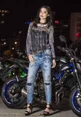 WD314 WOMEN'S JEANS