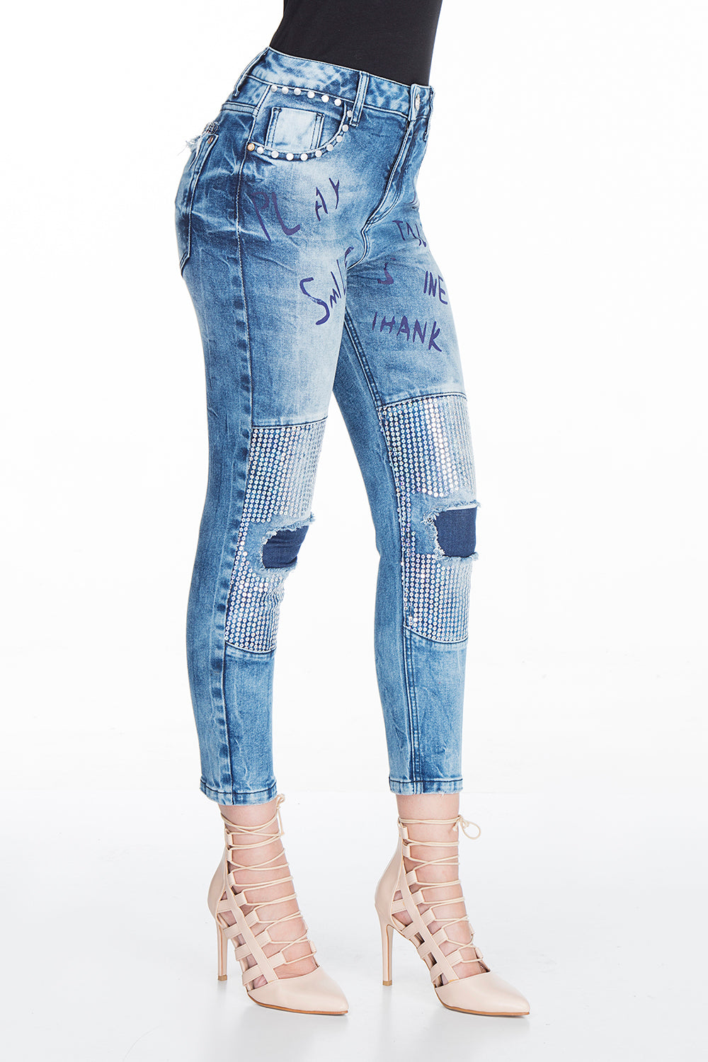 WD314 WOMEN'S JEANS