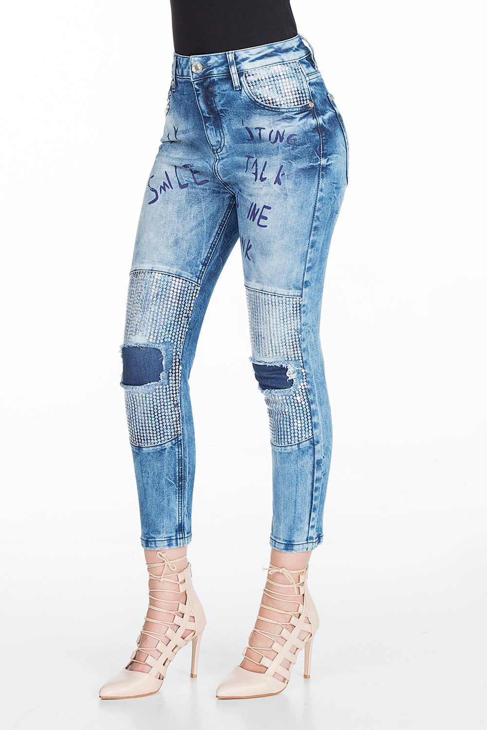WD314 WOMEN'S JEANS