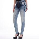 WD206 jeansy damskie