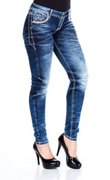 WD251 Jeans Azules para Mujer
