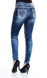 WD251 Jeans Azules para Mujer