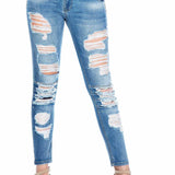 WD327 DAMES JEANS