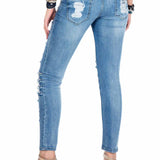 WD327 DAMES JEANS