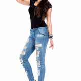 WD327 DAMES JEANS