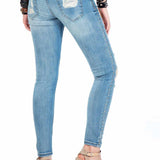 WD326 jeansy damskie