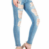 WD326 jeansy damskie