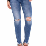 WD333 Blue Damen Jeans