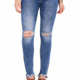 WD333 Blue Damen Jeans