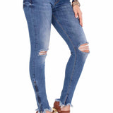WD333 Blue Damen Jeans