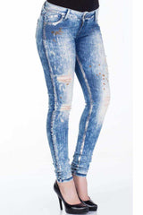 Jeans Slim-Fit WD211A avec une coupe slim en ajustement