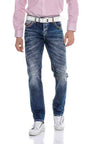 CD305 men's comfortable jeans in a fashionable look in straight fit