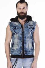 CW106 Vest voor heren jeans met subtiele wasbeurt