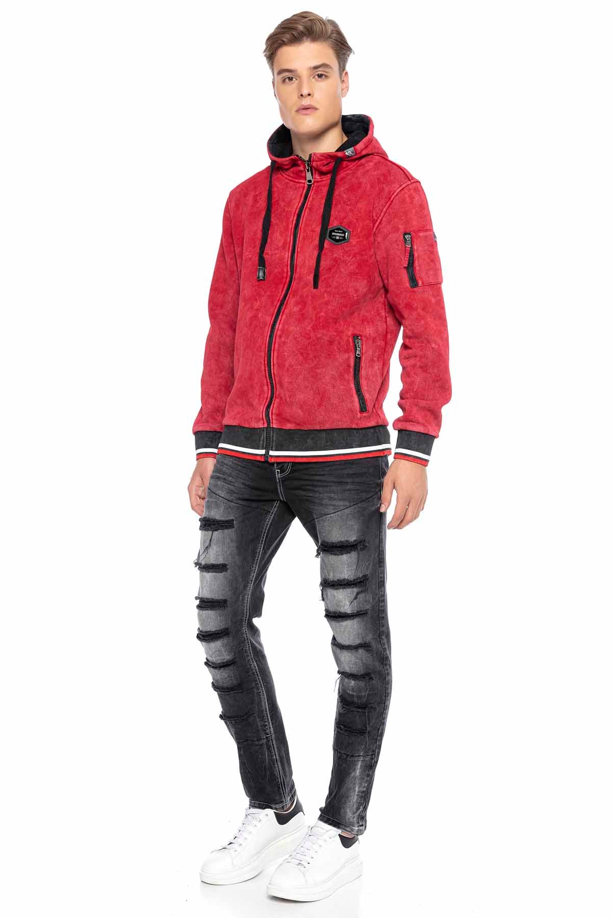CL418 SUDADERA CON CAPUCHA PARA HOMBRE