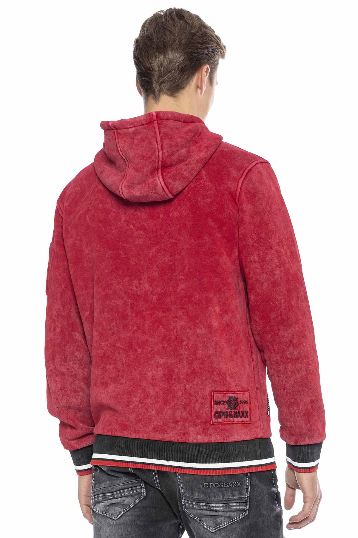 CL418 SUDADERA CON CAPUCHA PARA HOMBRE