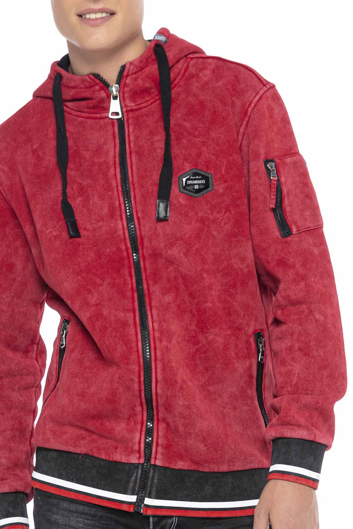 CL418 SUDADERA CON CAPUCHA PARA HOMBRE