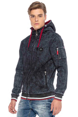 CL418 SUDADERA CON CAPUCHA PARA HOMBRE