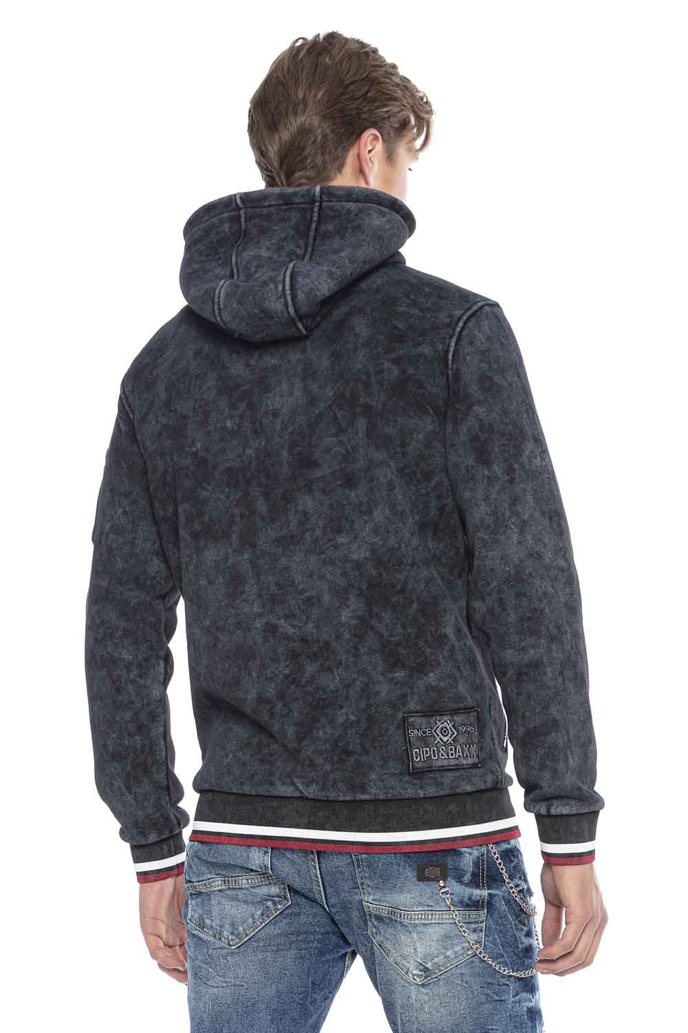 CL418 SUDADERA CON CAPUCHA PARA HOMBRE