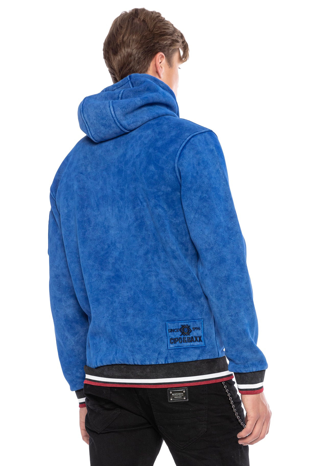 CL418 SUDADERA CON CAPUCHA PARA HOMBRE