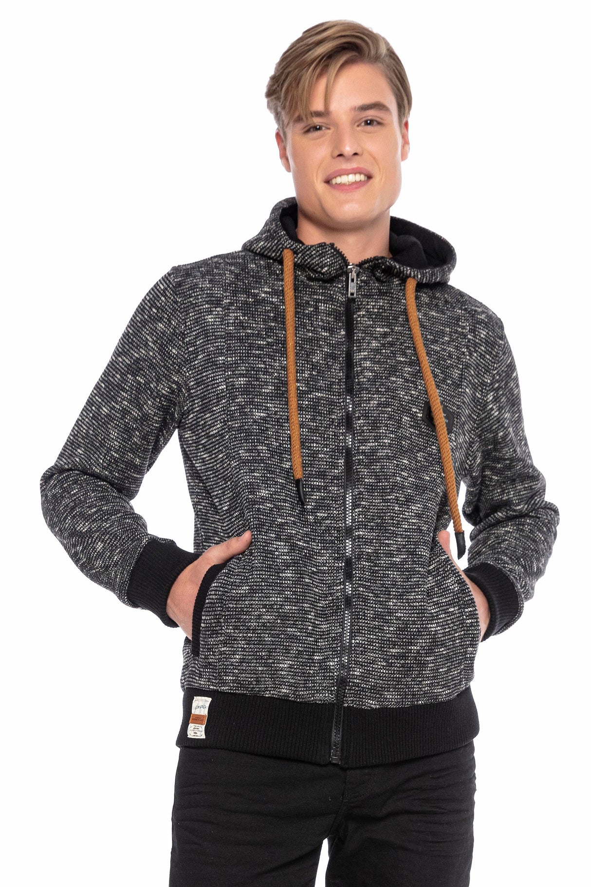 CL427 HERREN HOODIE SWEATJACKET