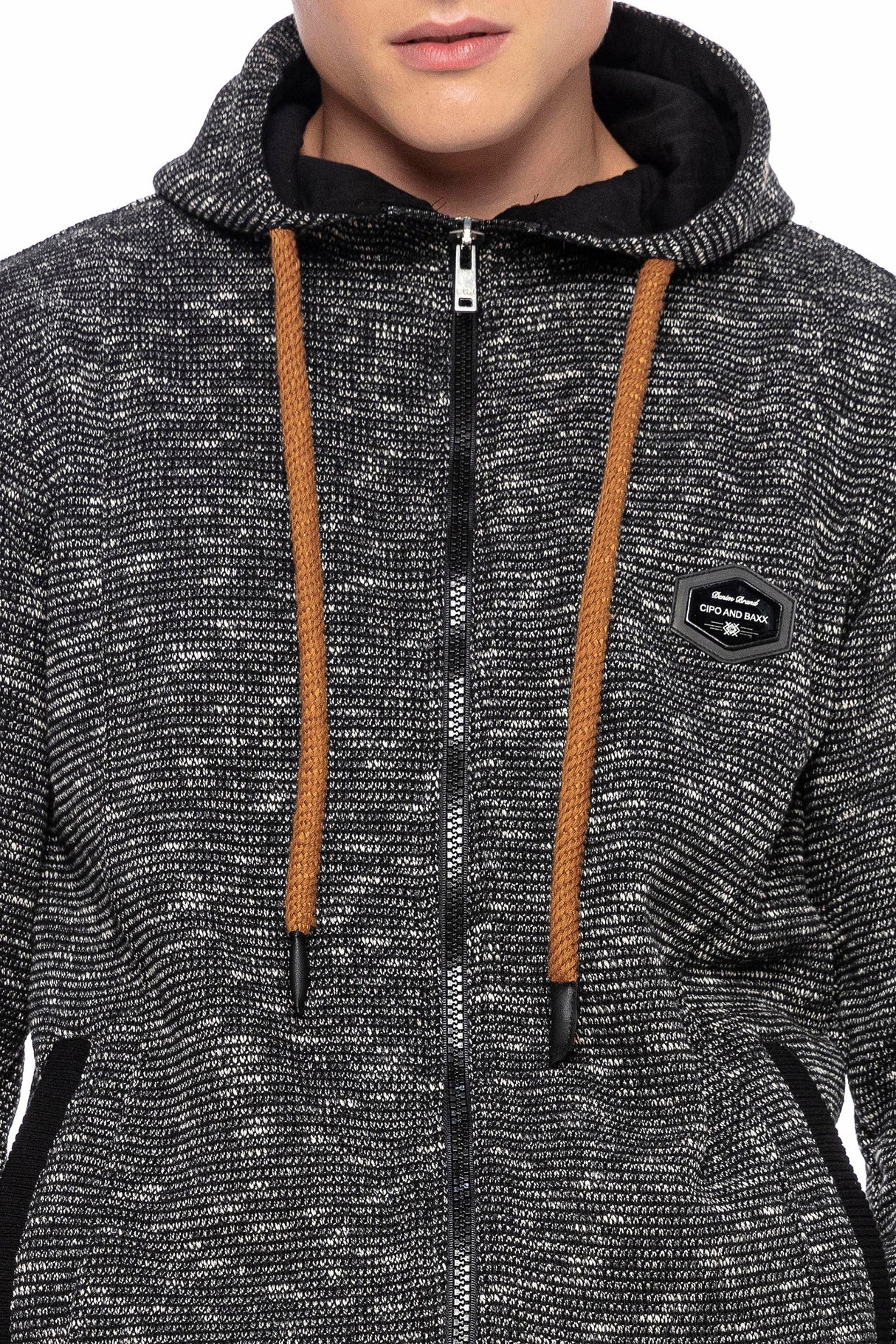 CL427 HERREN HOODIE SWEATJACKET