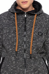 CL427 HERREN HOODIE SWEATJACKET