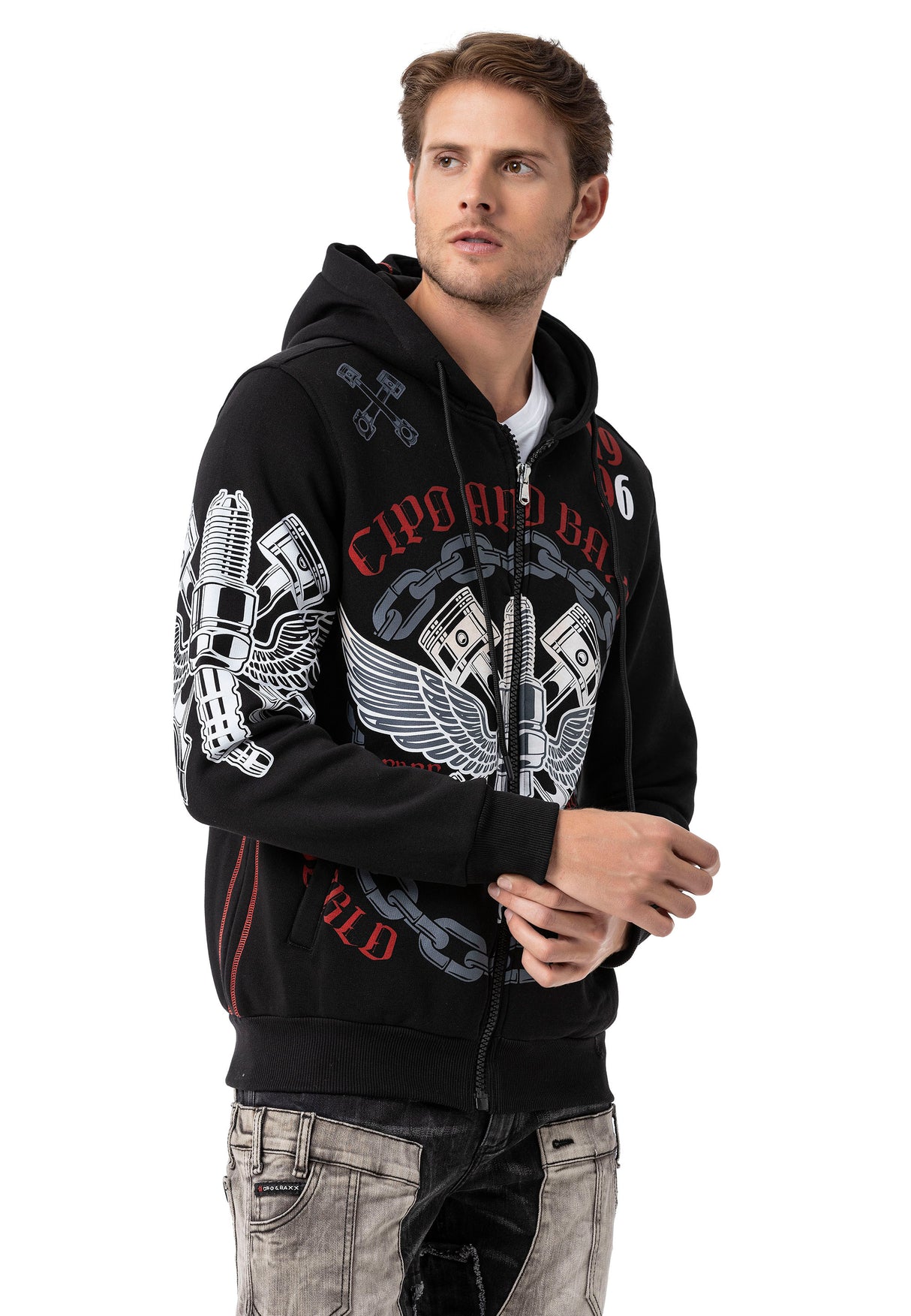 CL572 HEREN HOODIE SWEATJACK