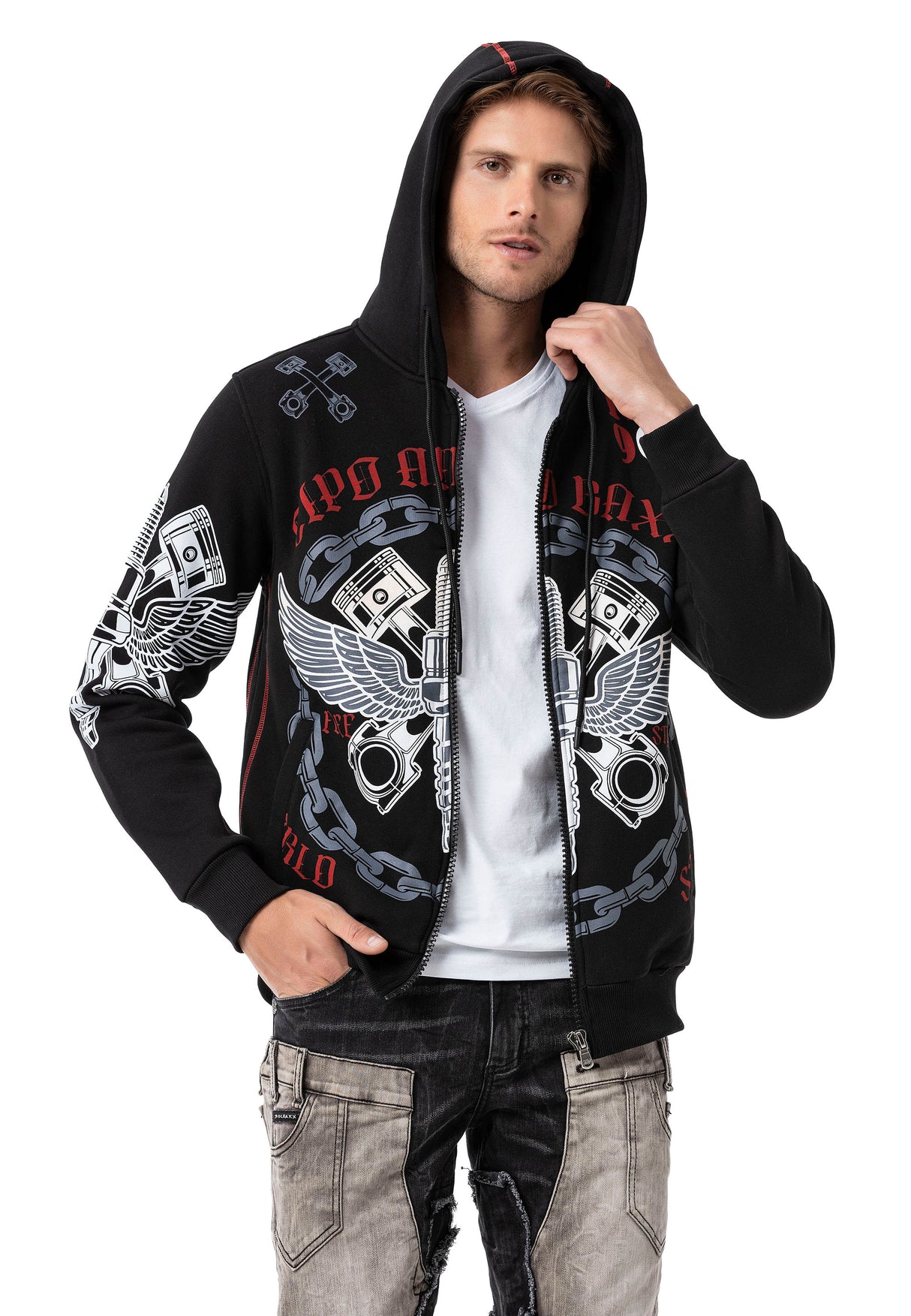 CL572 HEREN HOODIE SWEATJACK