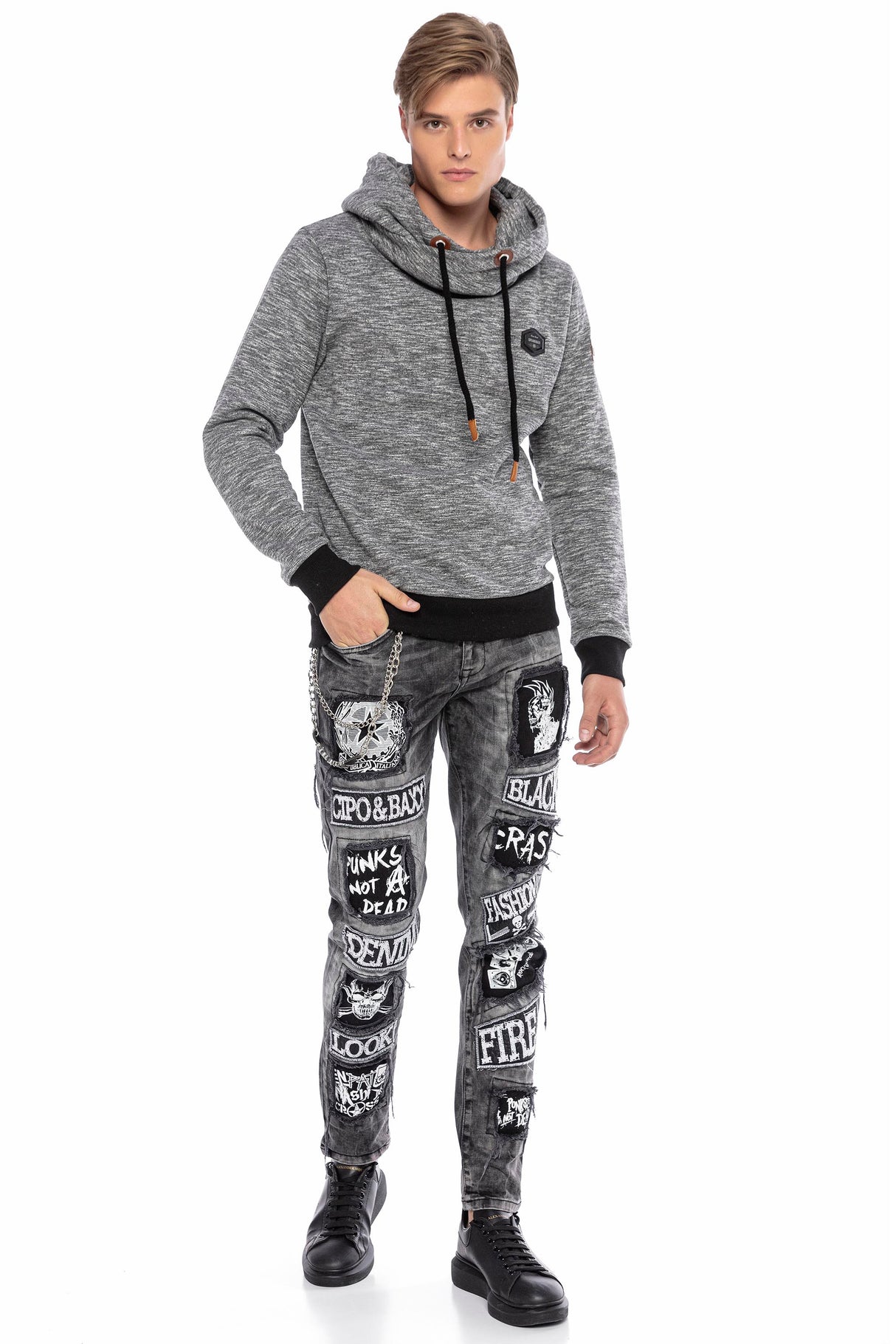 CL425 HERREN HOODIE SWEATSHIRT