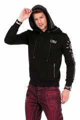 CL303 Men hooded sweatshirt in a cool look